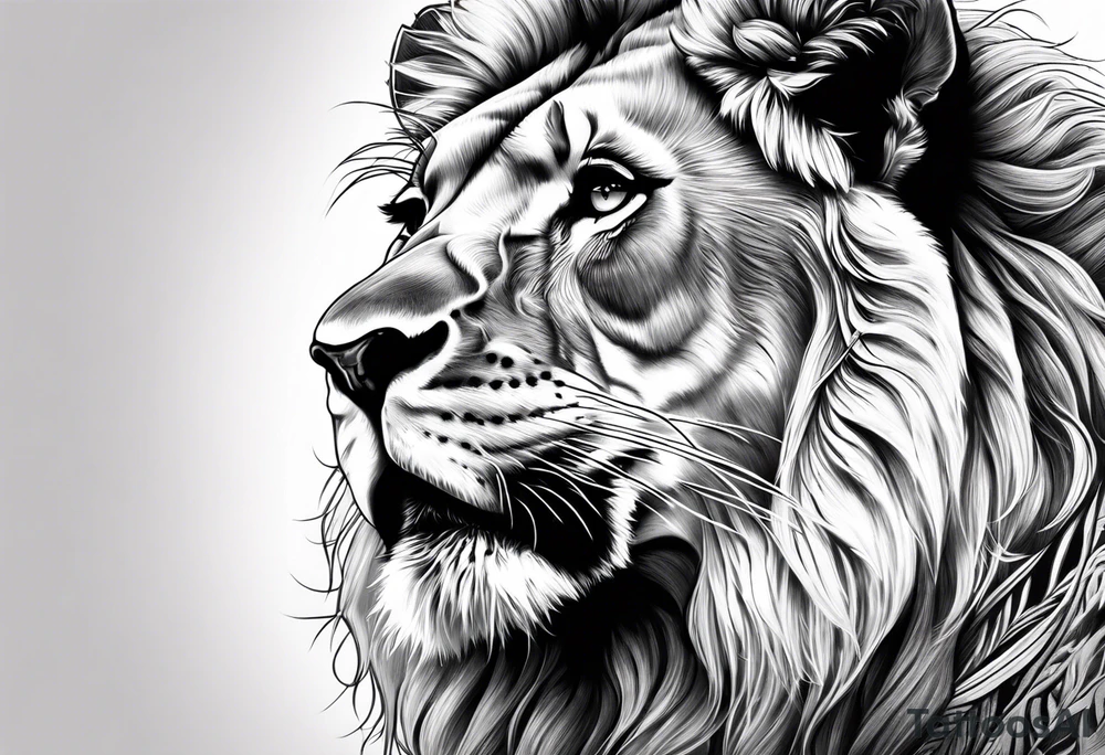 lioness tattoo idea