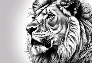 lioness tattoo idea