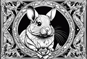 Chinchilla tattoo idea