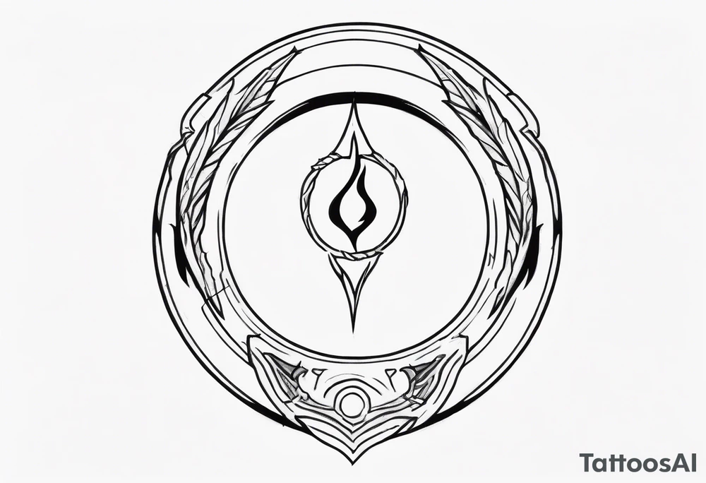 dead ouroboros tattoo idea