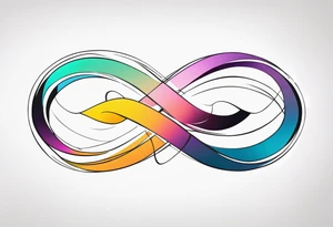 infinity symbol tattoo idea