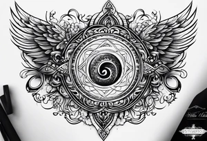 Infinity symbol tattoo idea