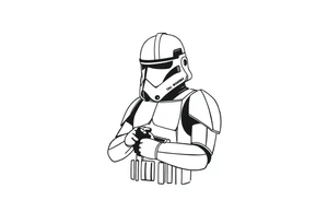 Star Wars clone trooper tattoo idea