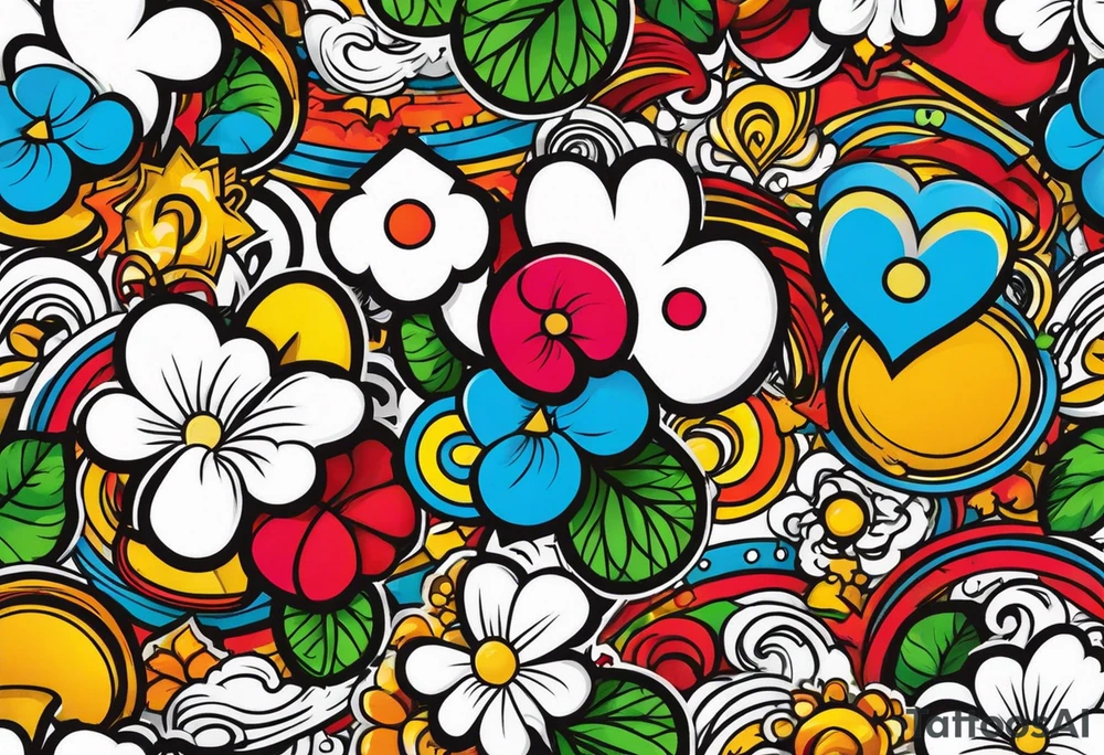 LUCKY5 tattoo idea