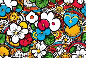 LUCKY5 tattoo idea