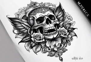 Men’s tattoo for Italian heritage tattoo idea