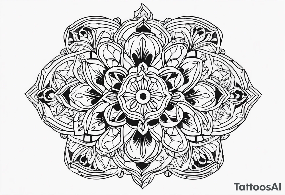 misteltoe tattoo idea