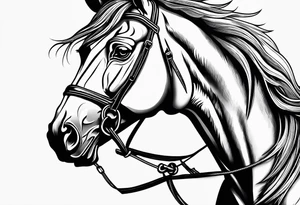 Horse sleeve tattoo idea