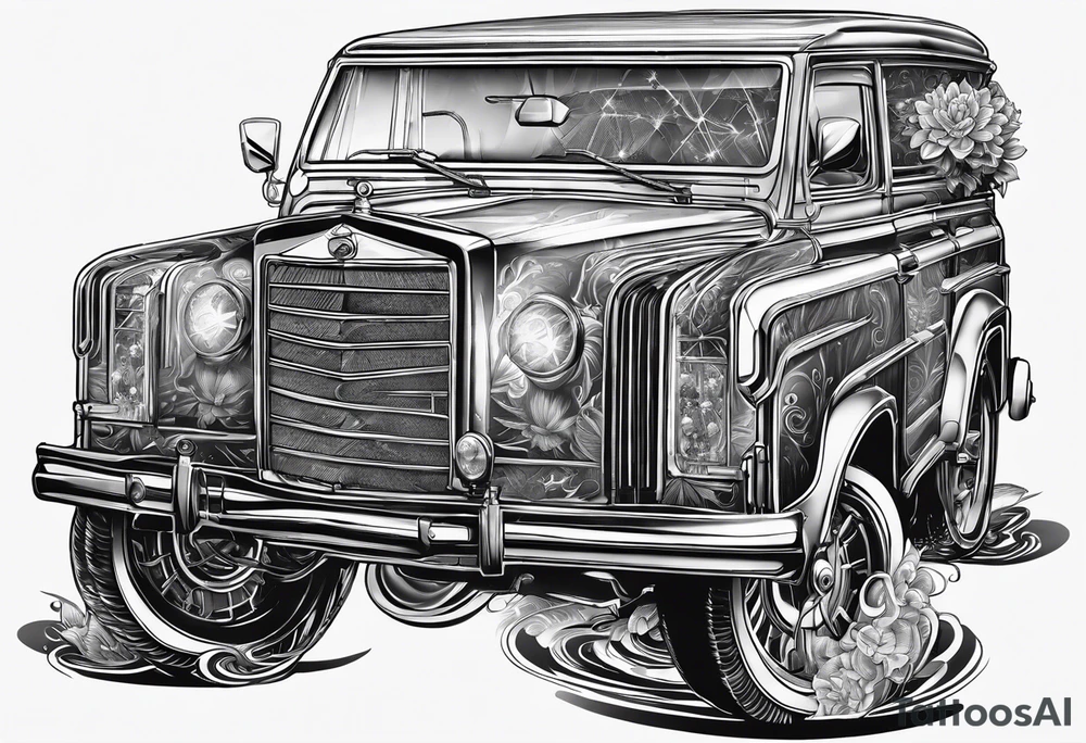 electromagnetic, photon, diffraction phenomena, physics tattoo idea