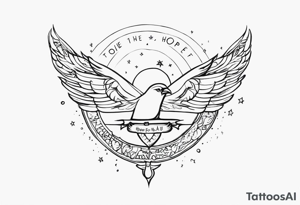 Lyrics ‘to live for the hope of it all’ tattoo idea