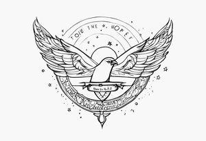 Lyrics ‘to live for the hope of it all’ tattoo idea