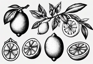 Lemon tattoo idea