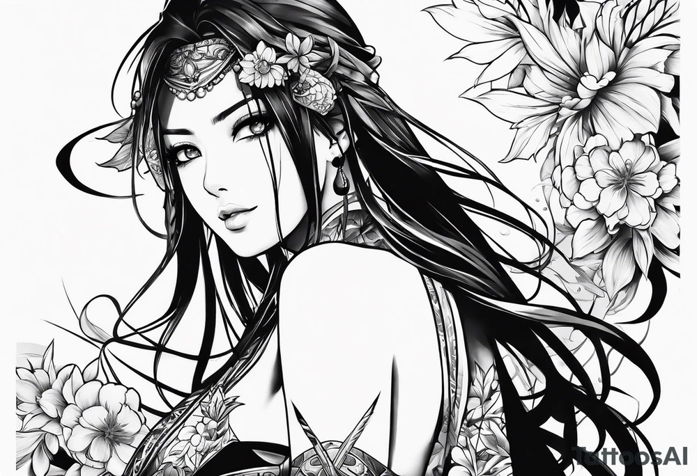 Anime tattoo idea