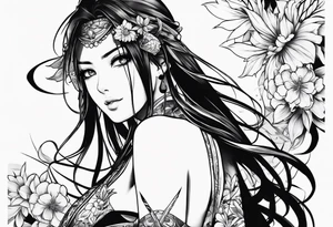 Anime tattoo idea