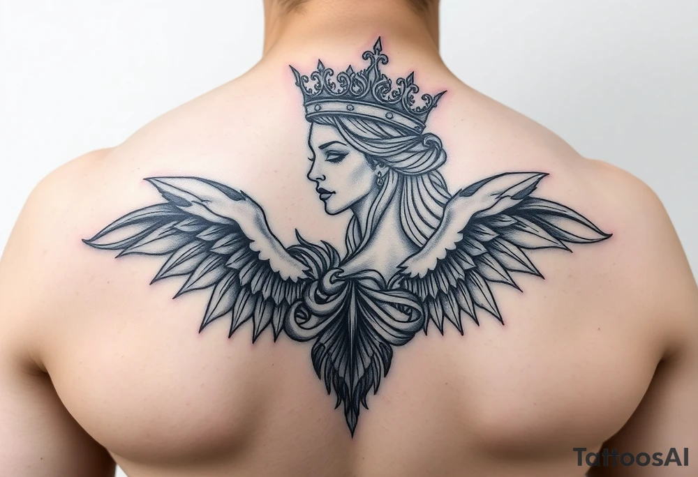 Queen, strong, lonely tattoo idea