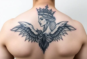Queen, strong, lonely tattoo idea