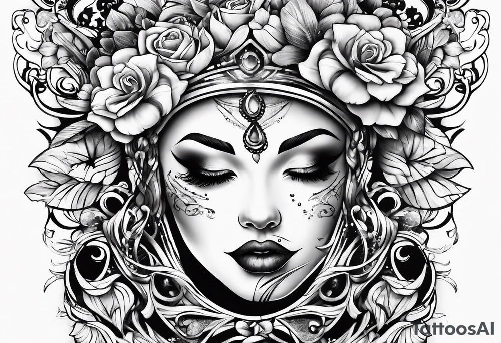 Packet of sugar spilling over tattoo idea