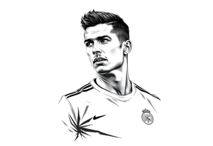 Cristiano Ronaldo tattoo idea