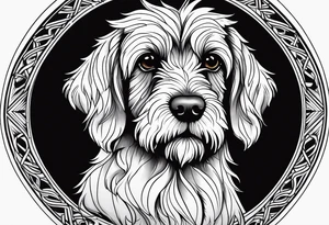 wirehaired griffon tattoo idea