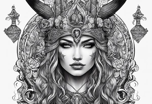 Valhalla world tattoo idea