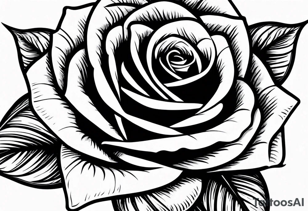 a human hand holding on to a single, long stem rose stem tattoo idea