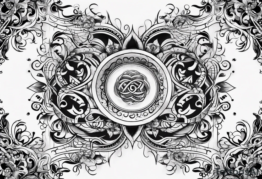 infinity symbol tattoo idea
