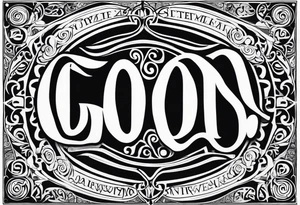 Greek words tattoo idea