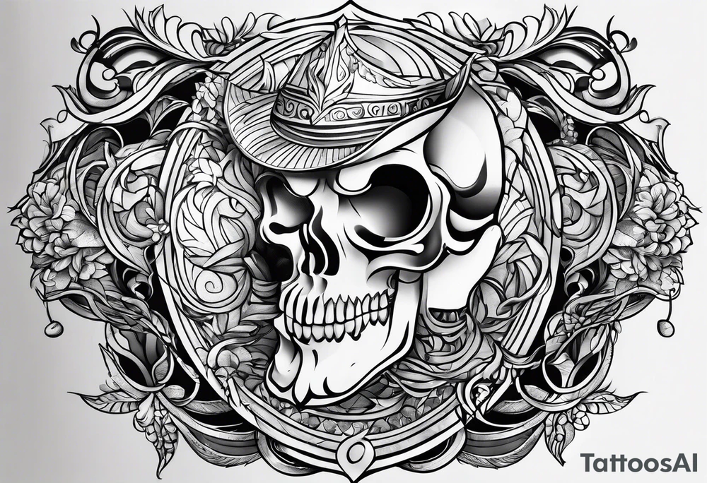 a bard tattoo idea