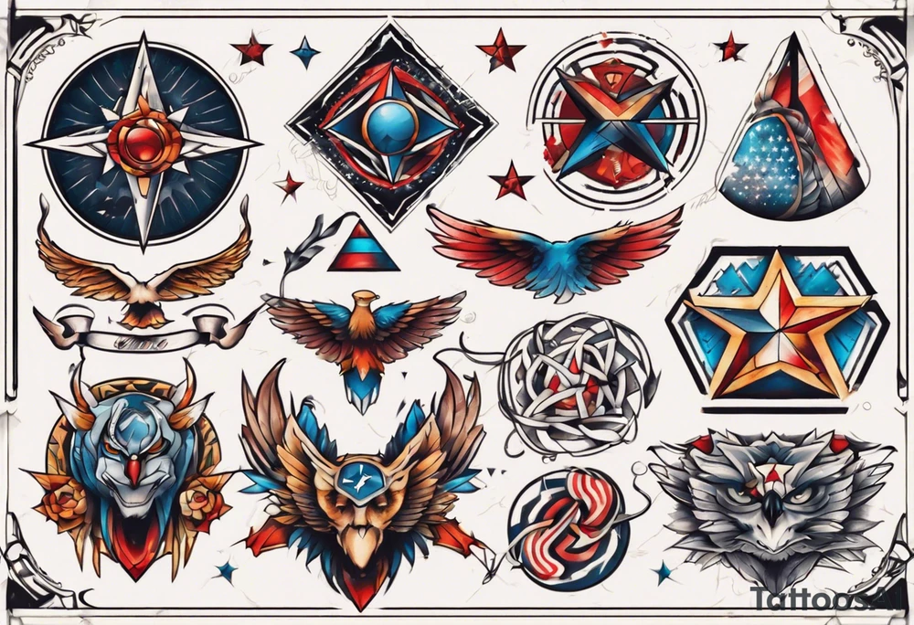 America tattoo idea