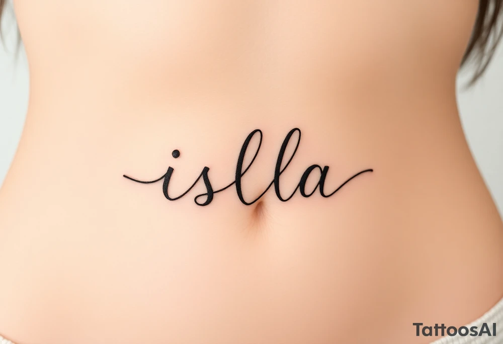 isla tattoo idea