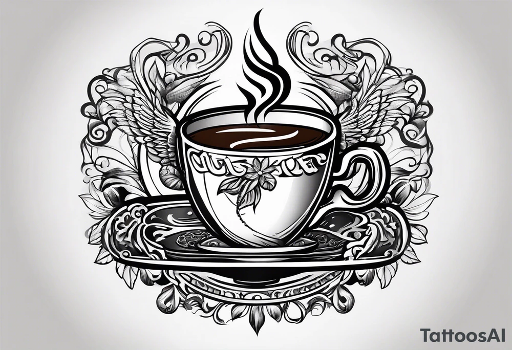 Logo for Gulf Dide Coffee tattoo idea