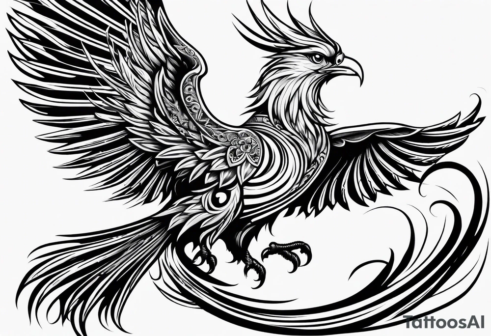 phoenix tattoo idea
