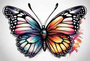 butterfly tattoo idea