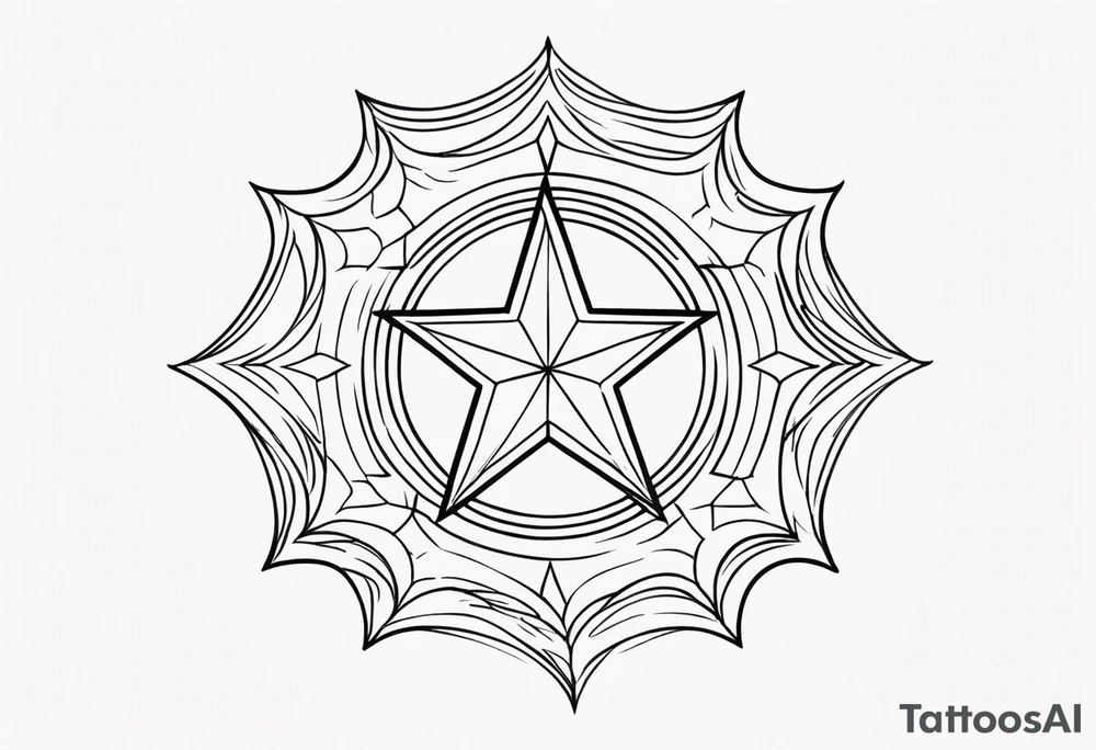 Stars tattoo idea