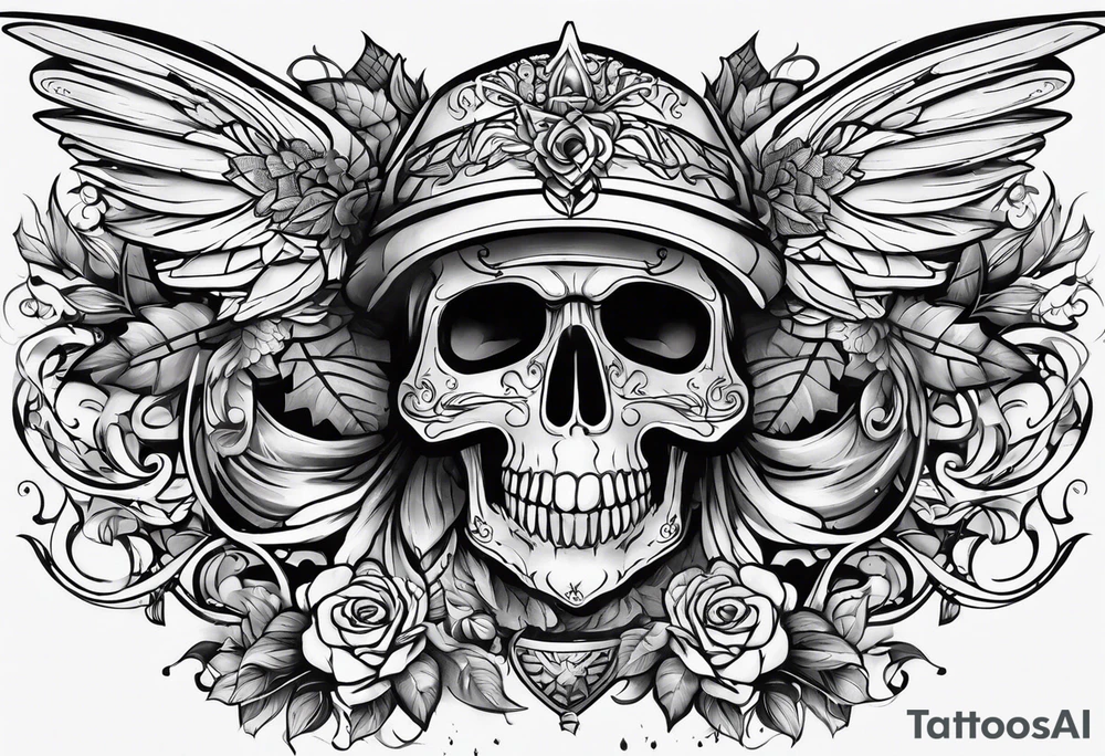 Genetalia tattoo idea