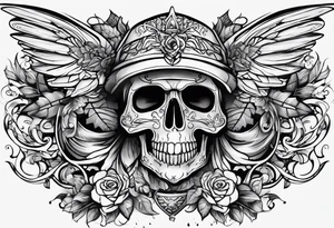 Genetalia tattoo idea