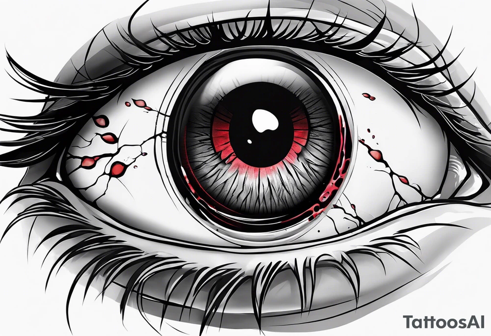 Sharingan eyes tattoo idea