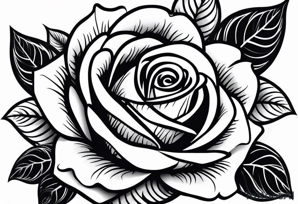 most beautiful Roses tattoo idea