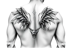 Black and white. Left arm tattoo which starts at the elbow and goes all the way up to the shoulder. The tattoo should exemplify power, strength and dominance.

LEFT ARM!!! tattoo idea