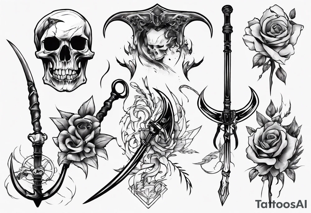 scythe tattoo idea