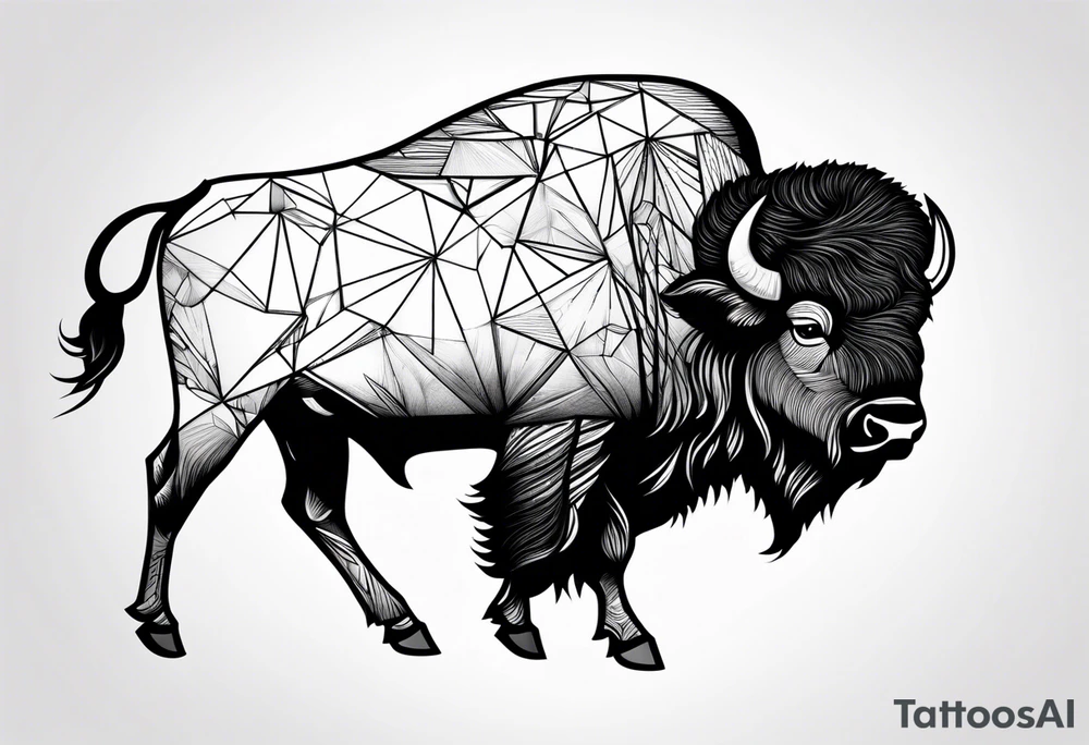 Buffalo tattoo idea