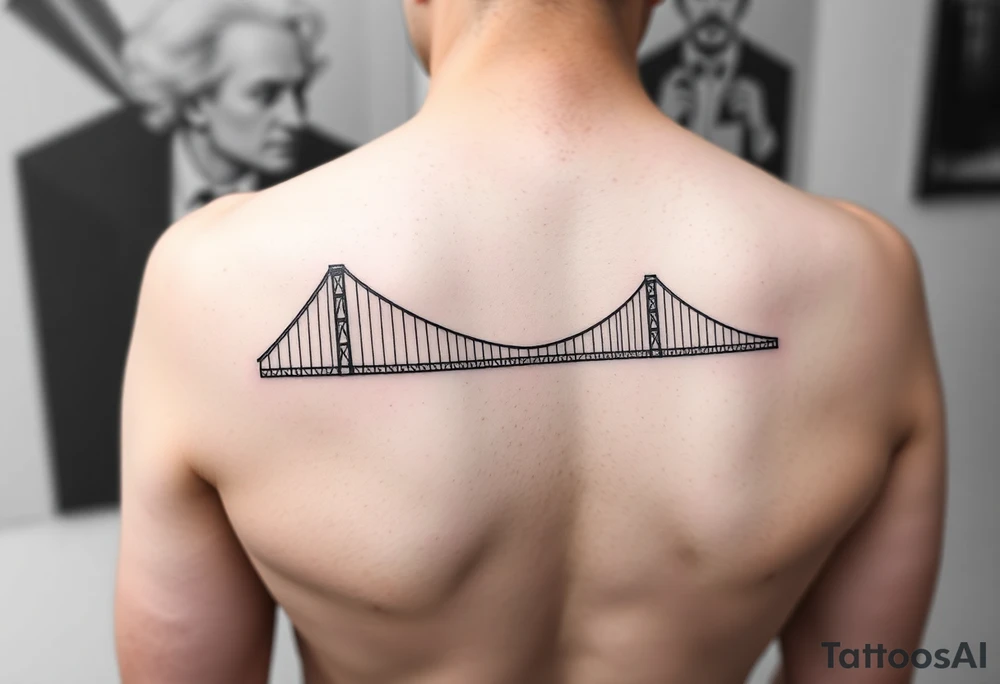 A visual representation of the einstein-Rosen bridge tattoo idea