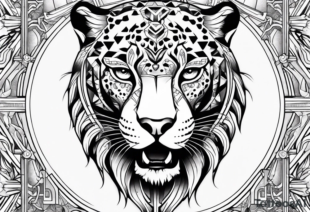 Jaguar tattoo idea