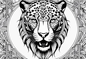 Jaguar tattoo idea