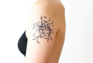 Woman’s body tattoo idea