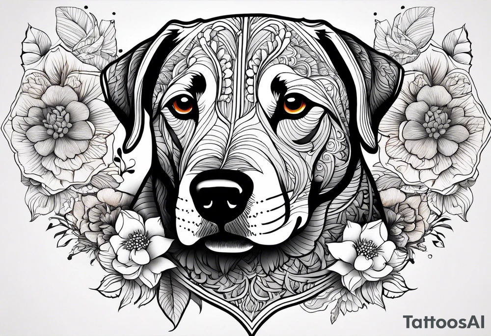 tattoo for my dog buddy tattoo idea
