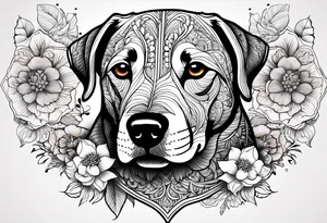 tattoo for my dog buddy tattoo idea