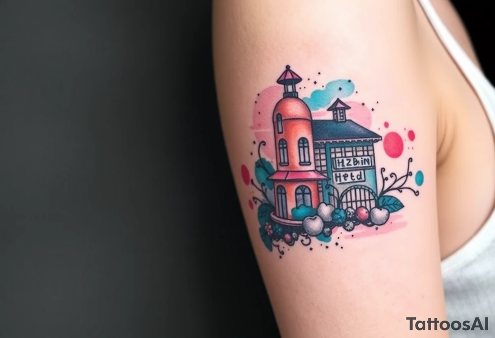 Hazbin hotel tattoo idea