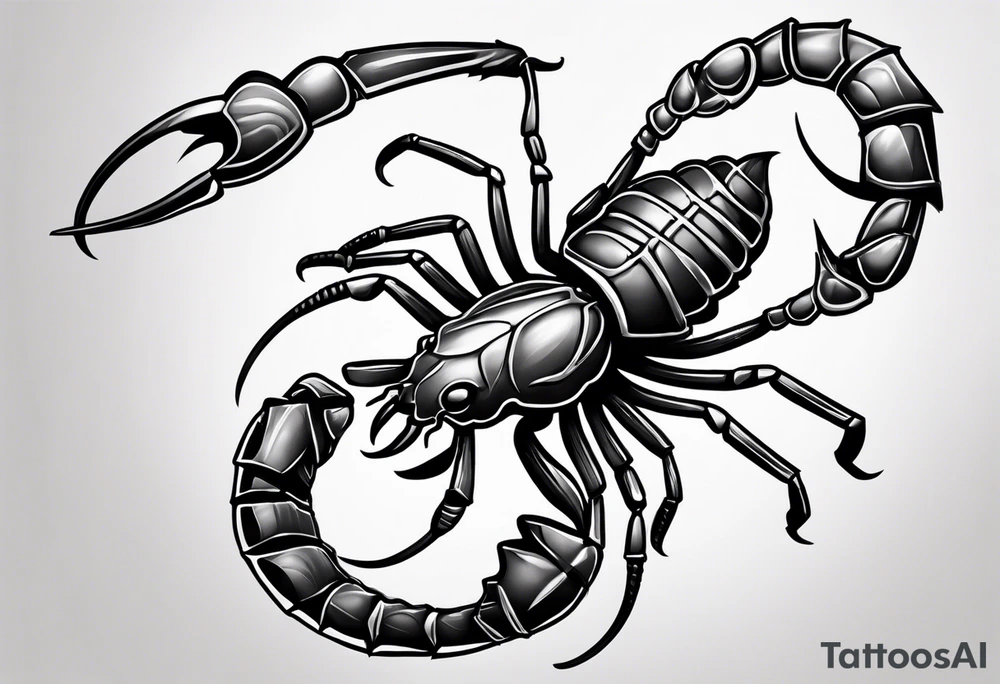 Scorpion tattoo idea