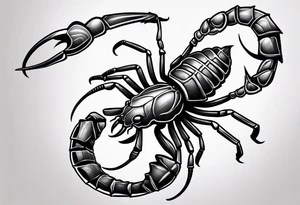 Scorpion tattoo idea
